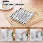 Kitinjoy Cotton 6 Pack Terry Kitchen Towels, 16 x 25 Inches Super Soft and - Image 3