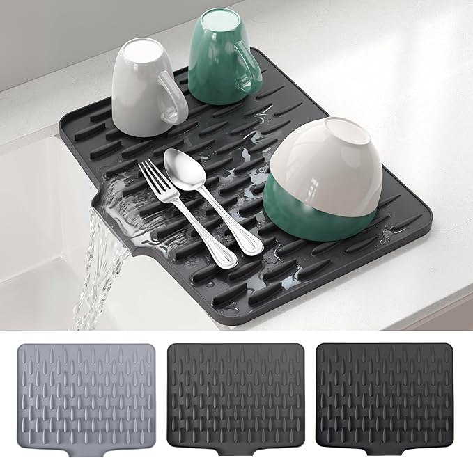 CHIKILLA Silicone Dish Drying Mat by CHIKILLA
