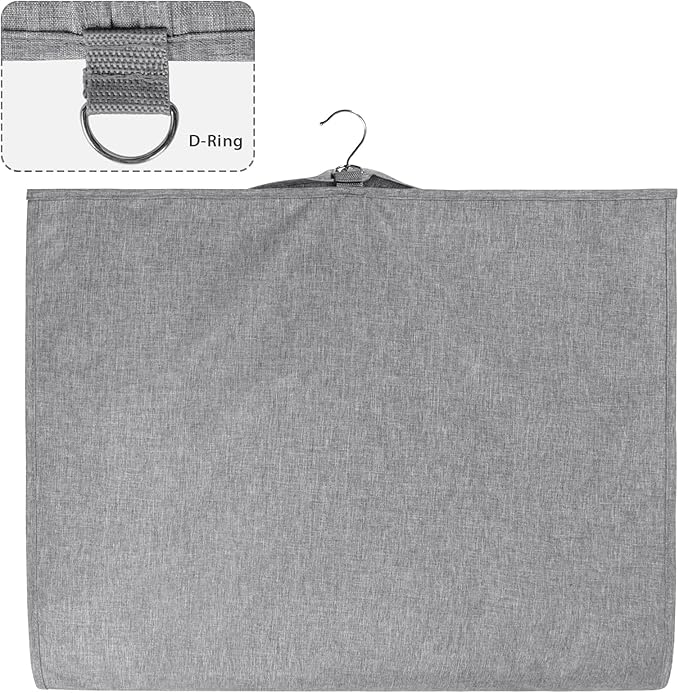 Univivi Garment Bags for Hanging Clothes, 43 Inch Suit Cover Bags for Closet - Image 4