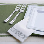 200 Pack Guest Towels Disposable Bathroom, Soft and Linen Feel Disposable Hand - Image 4