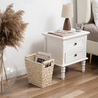GRANNY SAYS Wicker Waste Baskets, Waterproof Bathroom Trash Can, Waste Basket - Image 3