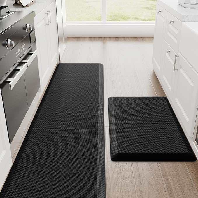 StepRite Kitchen Mats, Cushioned Anti Fatigue Kitchen Mats by Bringcushiontoyourlife