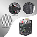 BTSKY Metal Mesh Battery Storage Organizer - Image 5