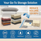 4 Pack Hanging Vacuum Storage Bags - Image 7