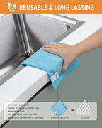 MR.SIGA Microfiber Cleaning Cloth, All-Purpose Microfiber Towels, Streak Free - Image 7