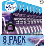 Febreze AUTO Air Freshener, Odor-Fighting Automotive Vent Clip, Midnight Storm by Febreze