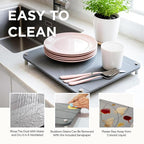 Large Stone Drying Mat for Kitchen Counter | 15.8” x 11.8” Dish Drying Mat - Image 10