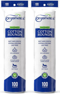 Orgametics Cotton Rounds, 100% Natural Turkish Cotton Premium Makeup Remover by Orgametics