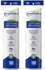 Orgametics Cotton Rounds, 100% Natural Turkish Cotton Premium Makeup Remover by Orgametics