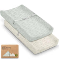 2-Pack Organic Changing Pad Covers by KeaBabies