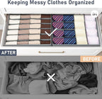 Joyoldelf Sock Organizer Drawer Organizer - Image 5