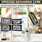 Gold Stainless Steel Toilet Brush - Image 5