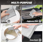 Orighty 12 Pcs Multipurpose Wire Dishwashing Rag, Non-Scratch Wire Dish - Image 6