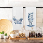 Chinoiserie Wildflower Hand Towels - Image 5