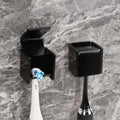 2 PCS Toothbrush Holder Wall Mounted by LUEXBOX