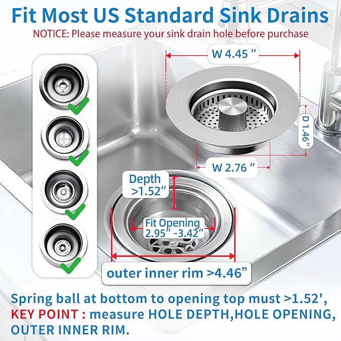 Sink Drain Strainer - Image 4