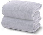 TENSTARS Silk Hemming Bath Towels by TENSTARS
