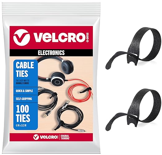 Velcro Brand Reusable Cable Ties, Practical Tech Gifts by VELCROBrand