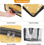 Fixwal 6pcs Clear Blanket Storage Bags - Image 7