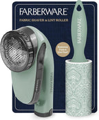 Farberware Fabric Shaver & Lint Remover Set–Battery Operated Sweater Shaver by BestBrands