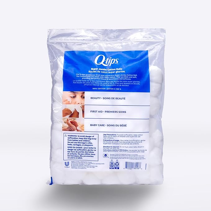 Q-Tips Super Jumbo Cotton Balls - Image 2
