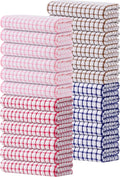 Kitinjoy Cotton 24 Pack Terry Kitchen Towels, 16 x 25 Inches Super Soft and by Kitinjoy