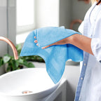 GLAMBURG Ultra Soft 6-Piece Hand Towel Set 16x28-100% Ringspun Cotton - Image 5