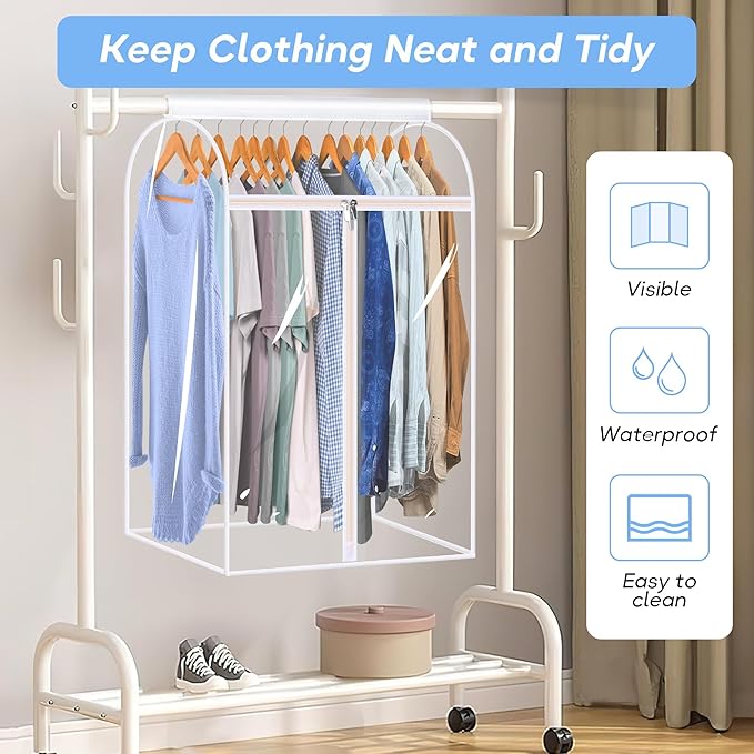 KEETDY 35" Hanging Garment Bags - Image 2