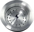 SinkSense Kitchen Sink Heavy Duty Basket Strainer Drain by Sinkology