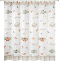Avanti Linens - Fabric Shower Curtain, Fall Inspired Bathroom Decor by AvantiHomeSince1969