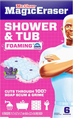 Mr. Clean Magic Eraser Sponge, Tub Cleaner, Soap Scum Remover, Bathroom - Image 12
