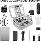 CILLA Electronic Organizer Travel Case, Travel Cord Organizer Case Portable - Image 6