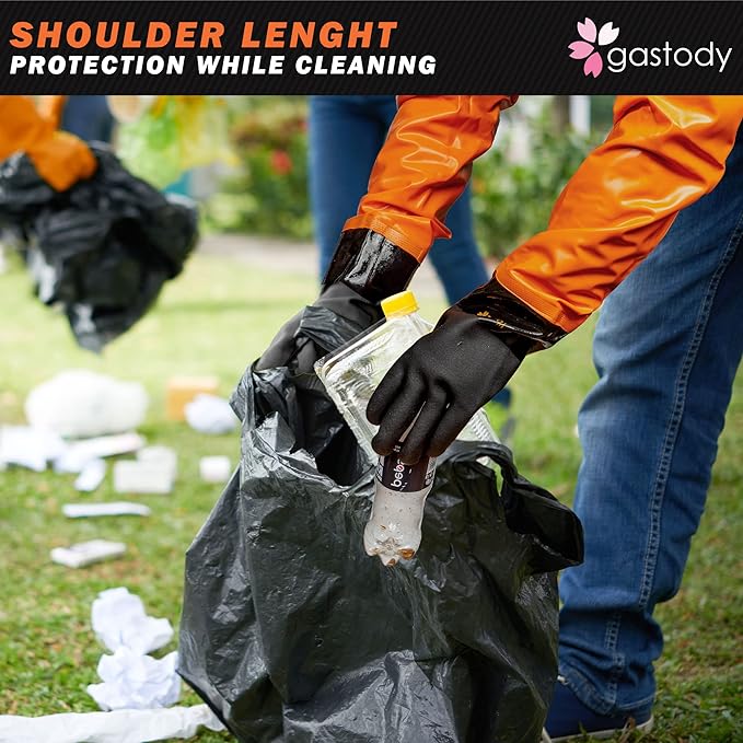Gastody™ - Chemical Resistant Gloves, Heavy Duty Safety Work Gloves, Resist Acid - Image 5