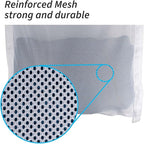 Over Door Large Mesh Laundry Hamper Bag - Image 4