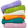 Cleanbear 6 Pack Hand Towels for Bathroom, 100% Cotton Absorbent Face Towels by Cleanbear