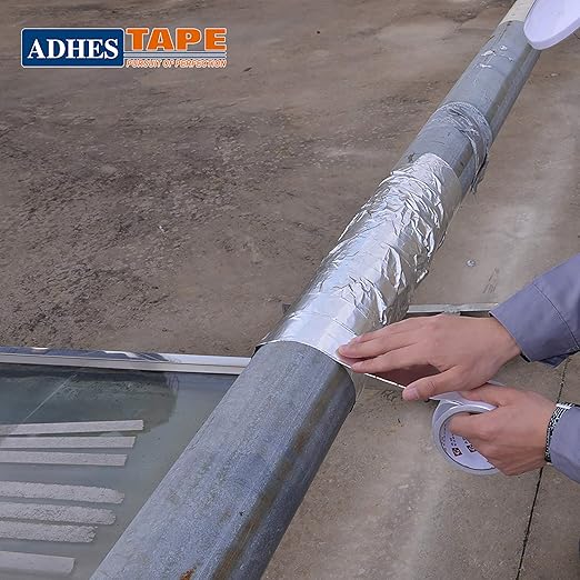 ADHES TAPE Aluminum Foil Tape, Heat Resistant, Waterproof, 0.78 inch x164 Feet - Image 6