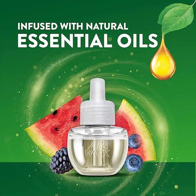 Air Wick Scented Oils 0+4 Fresh Watermelon & Berries - Image 3