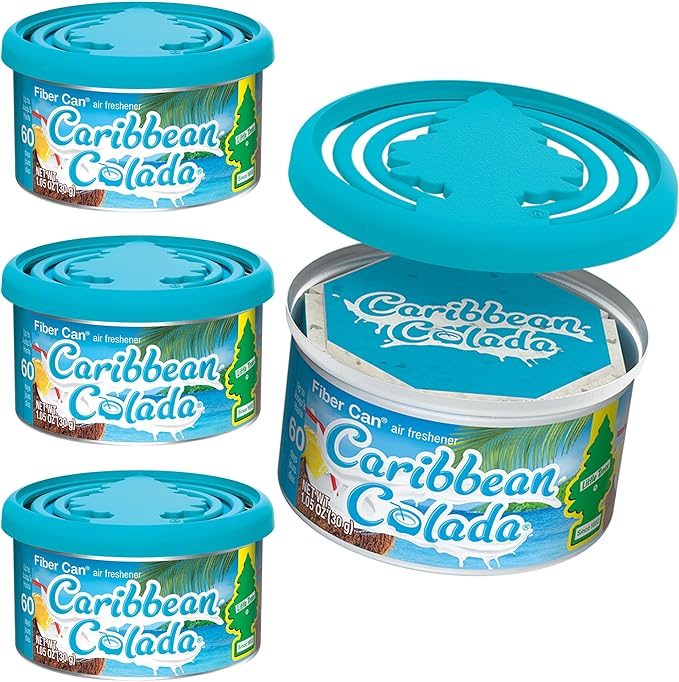 LITTLE TREES Car Air Freshener | Fiber Can Provides Long Lasting Scent by LITTLETREES