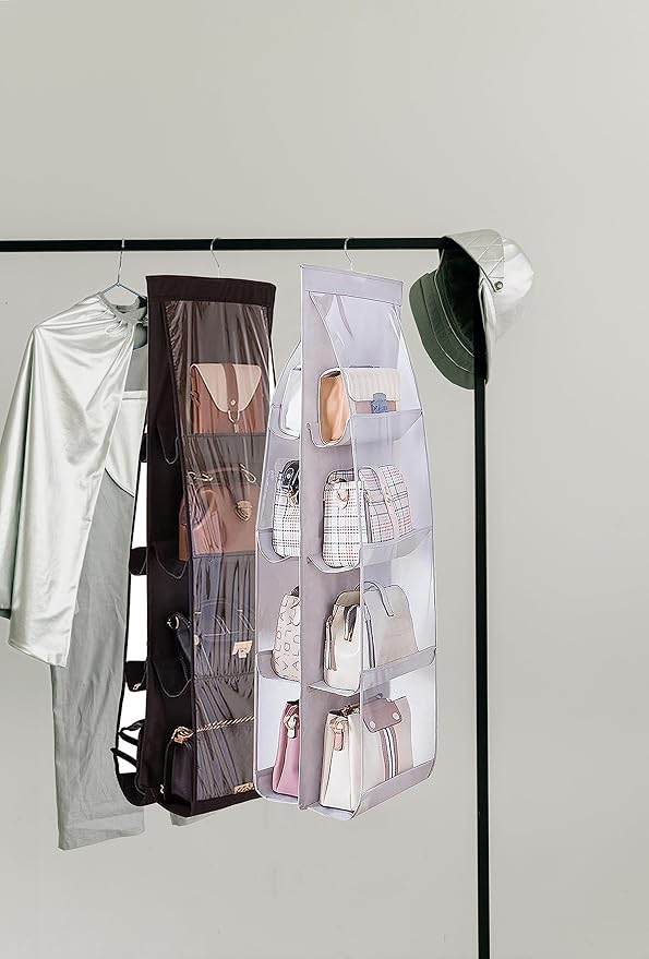AARAINBOW 2 Packs Hanging Handbag Purse Organizer, Handbag Organizer - Image 2