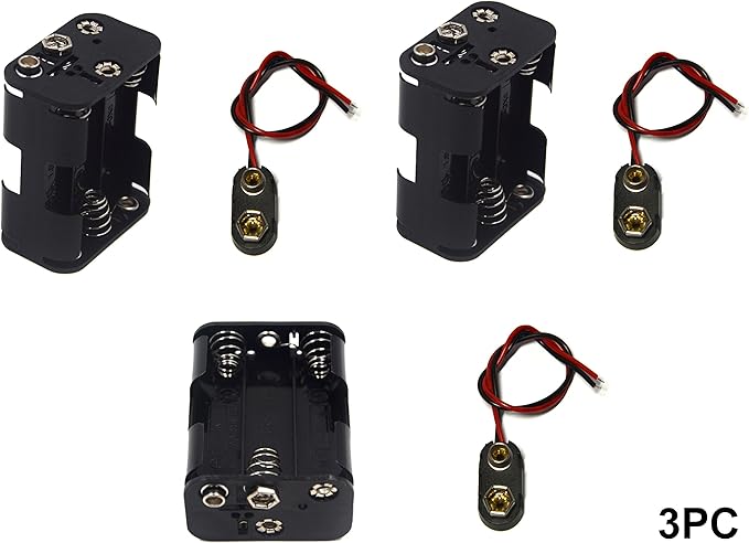 3 Pcs 6 x 1.5V AA Battery Holder Leads - Image 7