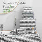 4 Piece Bath Towel Set Oversized Bath Sheet 35"x70" Bathroom Towel Extra Large - Image 6