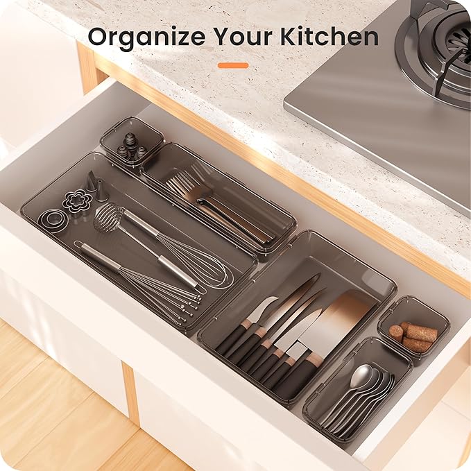 【Military Grade】 Drawer Organizer, 【】 Clear Makeup organizer - Image 7