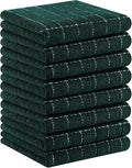 Homaxy 100% Cotton Terry Kitchen Towels, Checkered Designed, Soft and Super by Homaxy