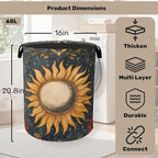 Gothic Sun Large Clothes Hamper Bag - Image 2