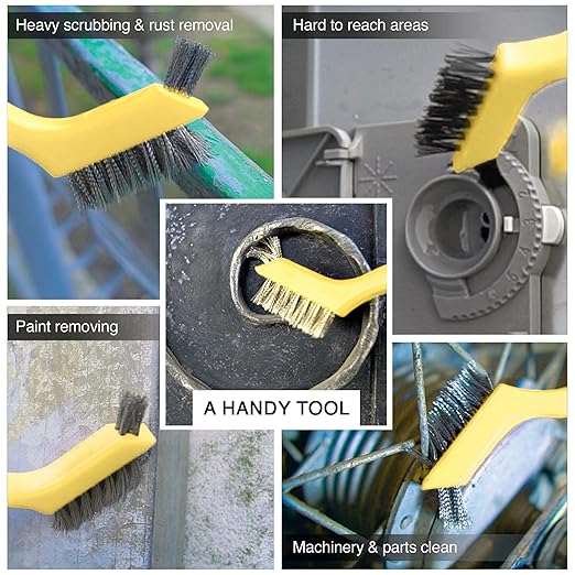 Wire Brush Set 3Pcs - Image 7