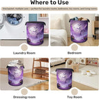 Pumpkin Party Foldable Laundry Hamper - Image 4