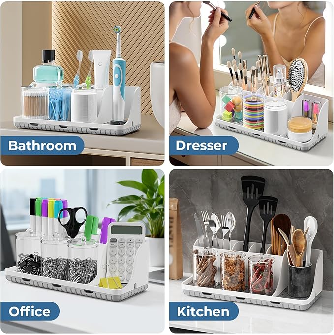 Bathroom Counter Organizers and Storage, Toothbrush Holders - Image 7