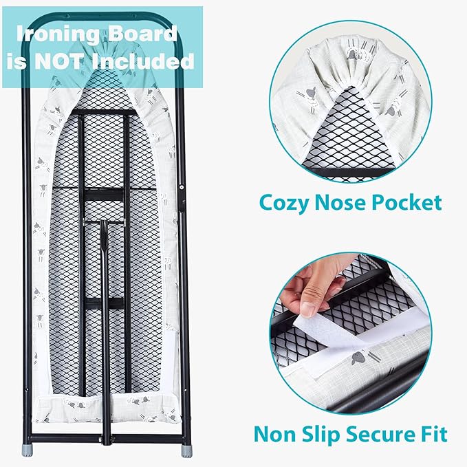 Seiritex Over The Door Ironing Board Cover 13 x 37 inch, Small Iron Board Cover - Image 3