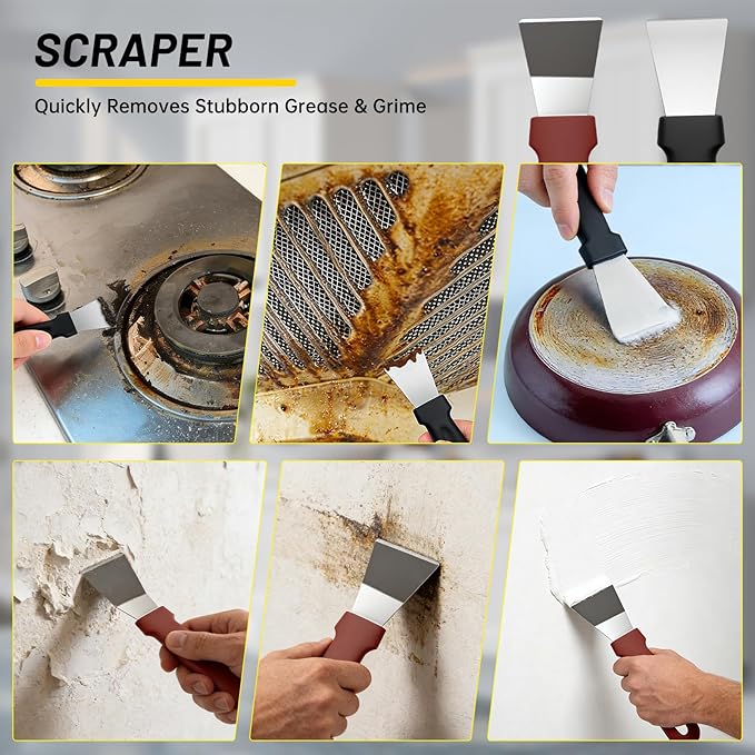 12Pcs Crevice Cleaning Brush Set, Hard Bristle Small Cleaning Brushes - Image 6