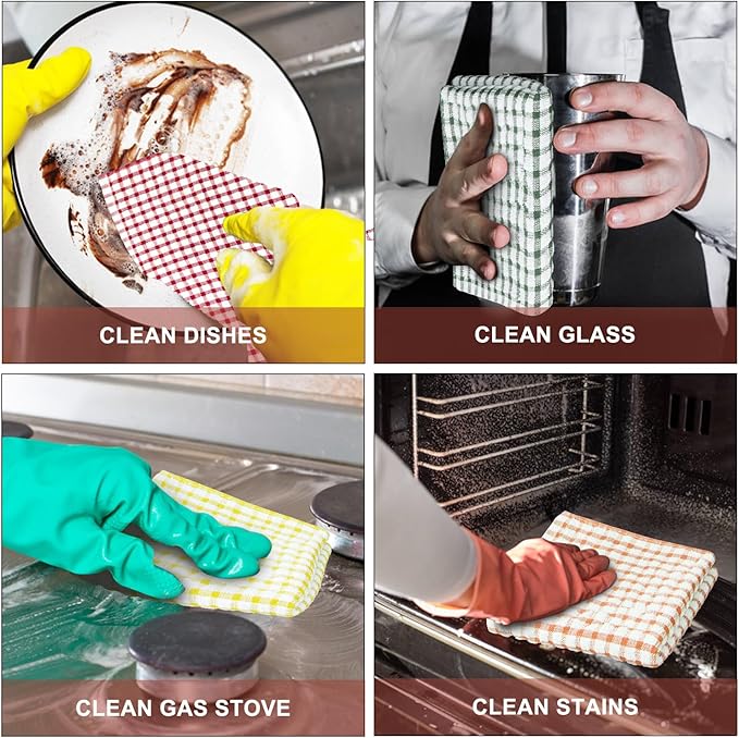 Nialnant 8 Pack Kitchen Towels, Dish Towels - Image 5